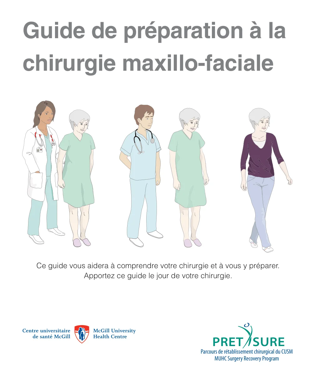 Guide de préparation à la chirurgie maxillo-faciale