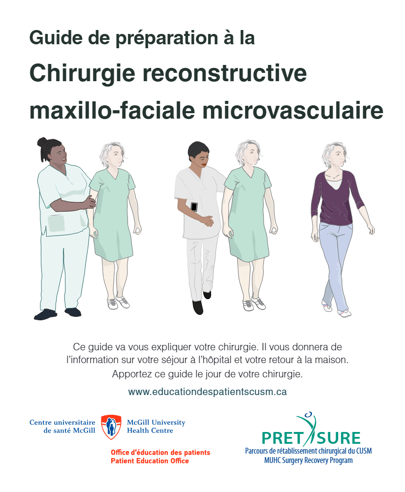 Guide de préparation à la Chirurgie reconstructive maxillo-faciale microvasculaire
