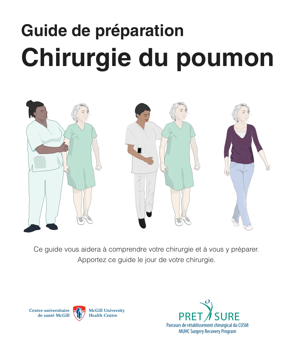Guide de préparation Chirurgie du poumon