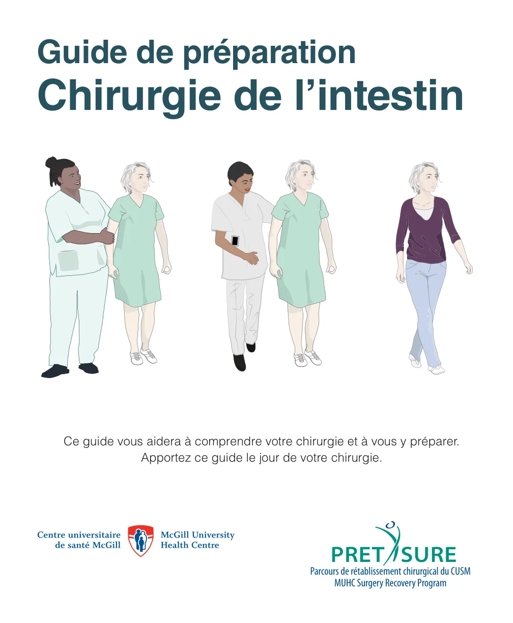 Guide de préparation Chirurgie de l'intestin