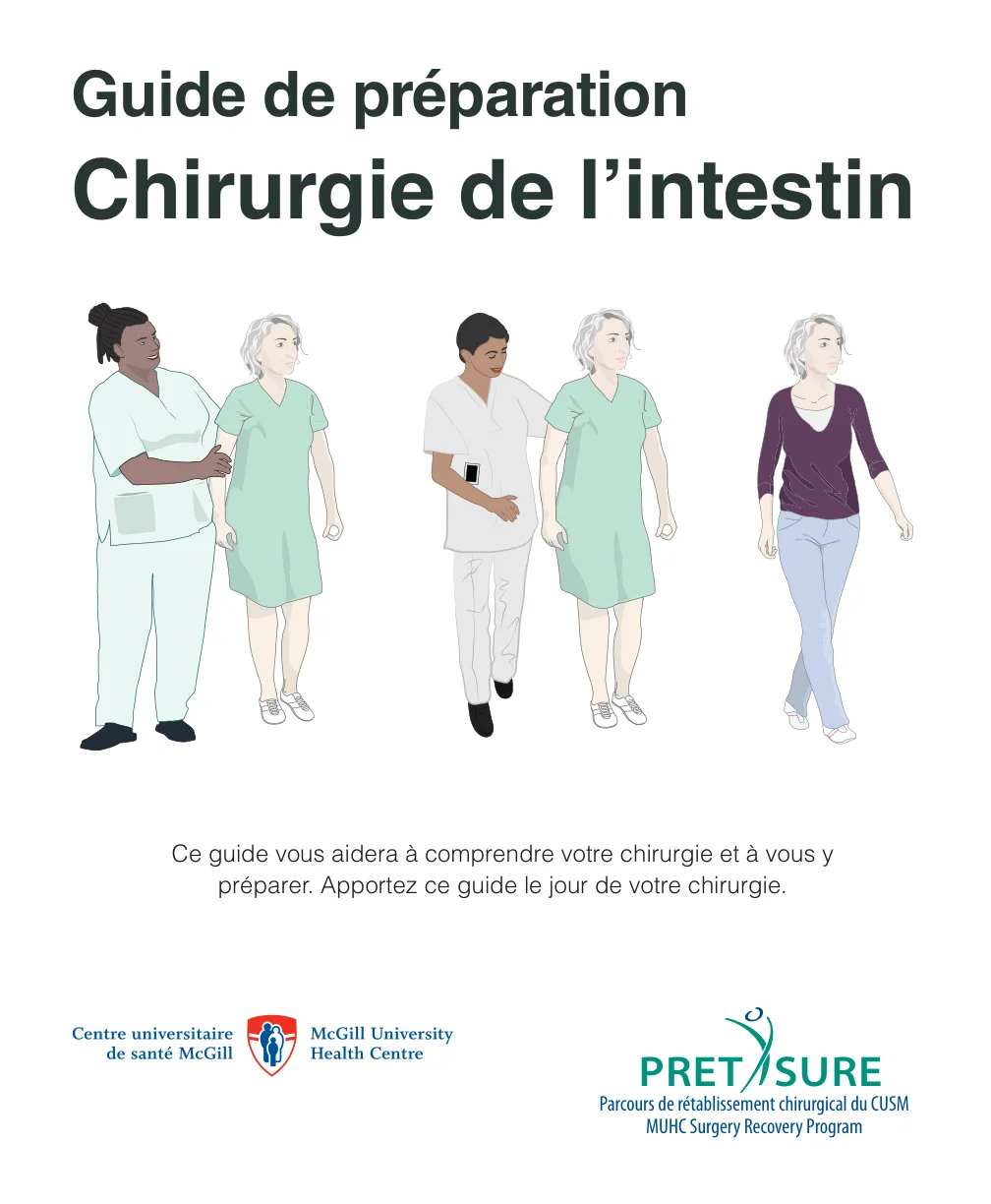 Guide de préparation Chirurgie de l'intestin