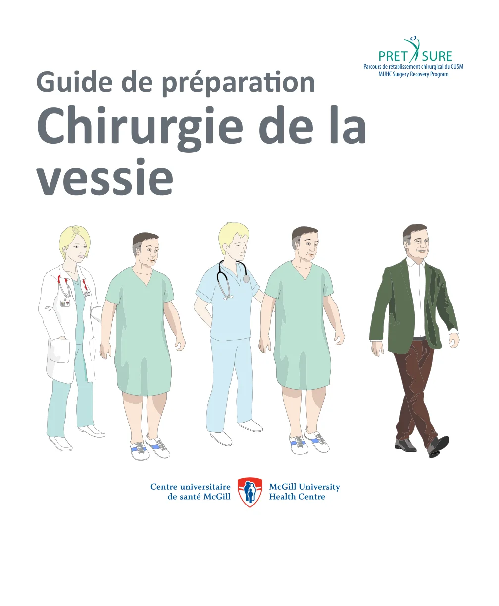 Guide de préparation Chirurgie de la vessie