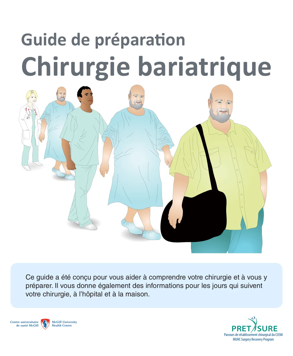 Guide de préparation Chirurgie bariatrique