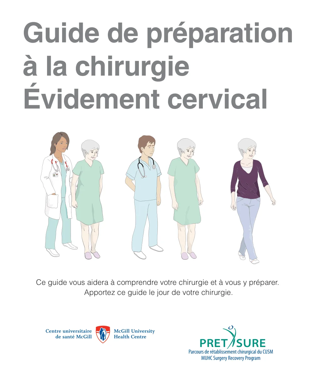 Guide de préparation à la Chirurgie reconstructive maxillo-faciale microvasculaire