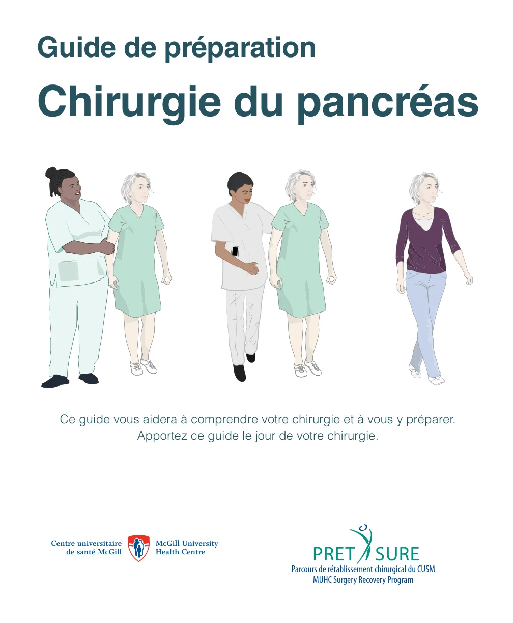 Guide de préparation Chirurgie du pancréas
