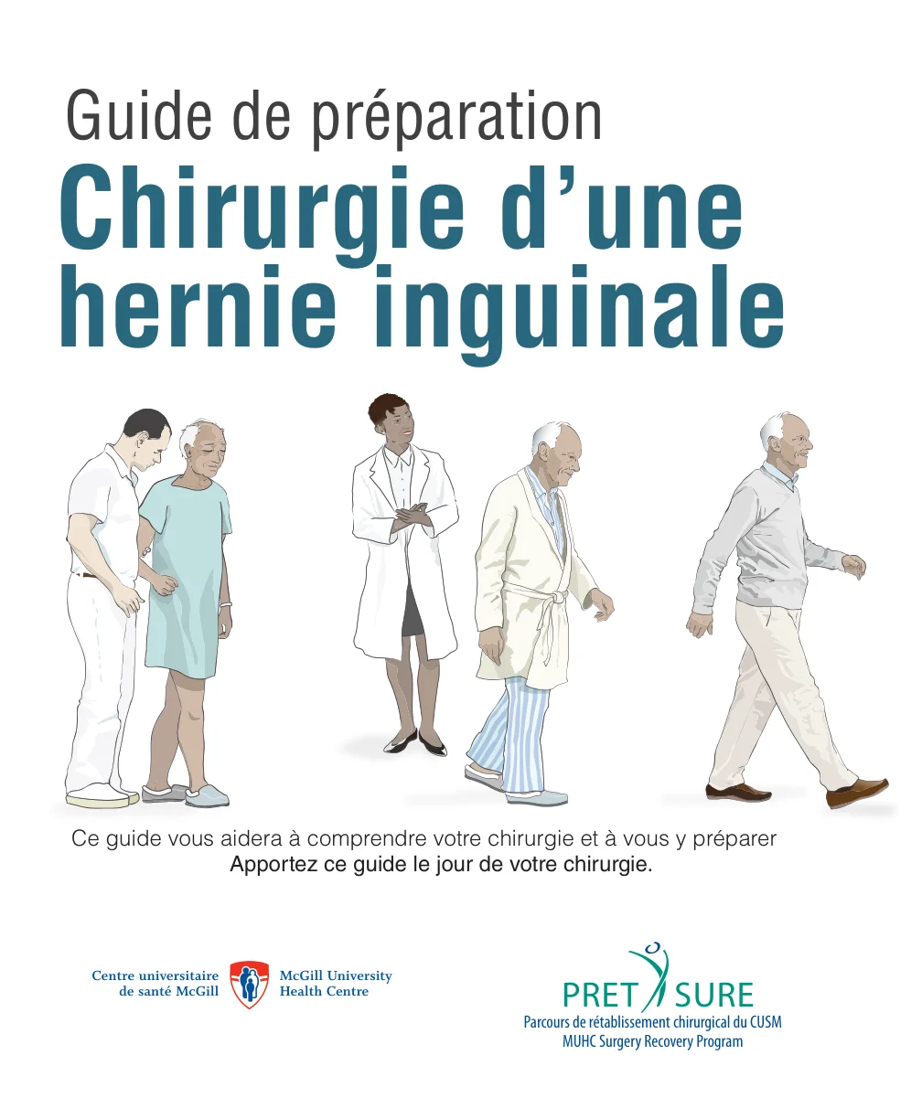 Guide de préparation Chirurgie d’une hernie inguinale