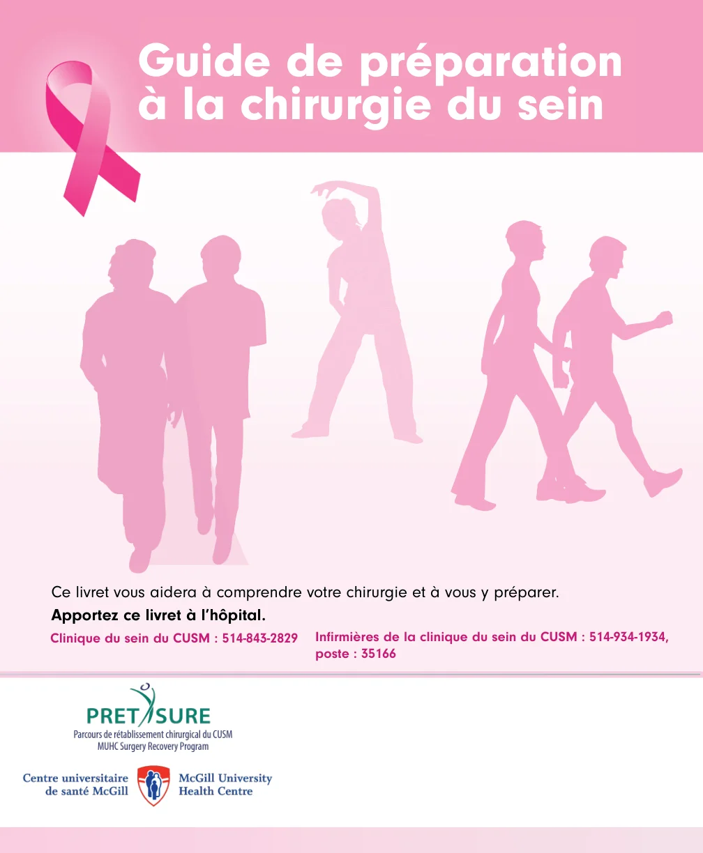 Guide de préparation à la chirurgie du sein