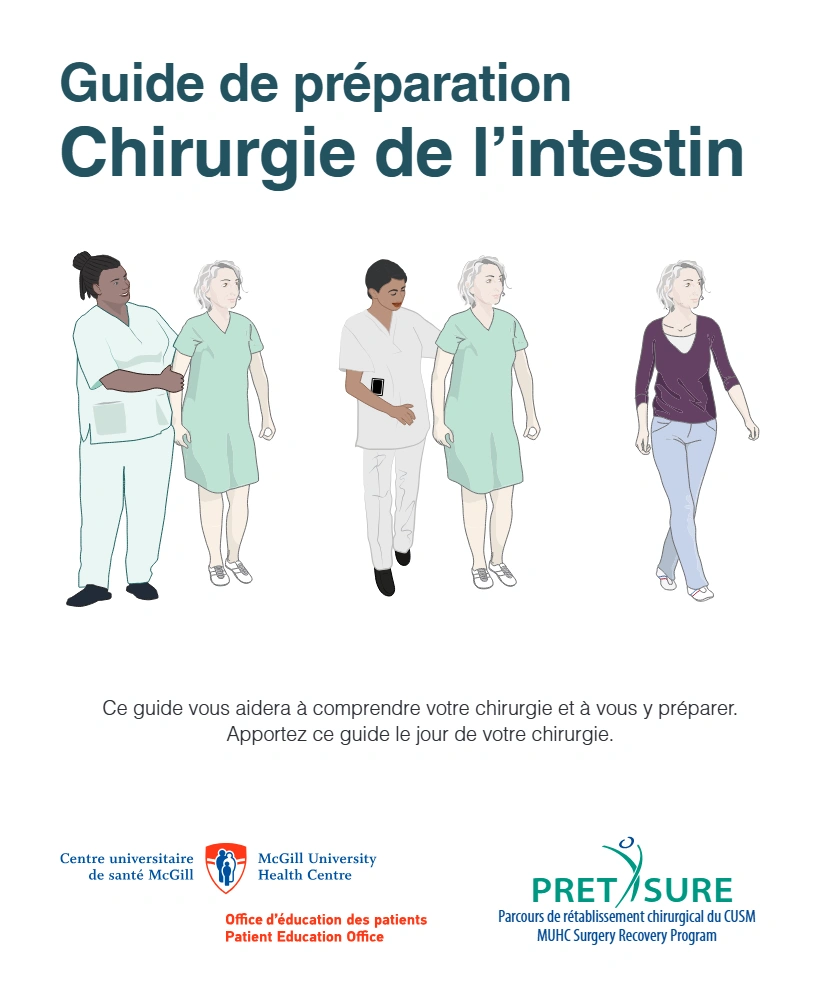 Guide de préparation Chirurgie de l'intestin