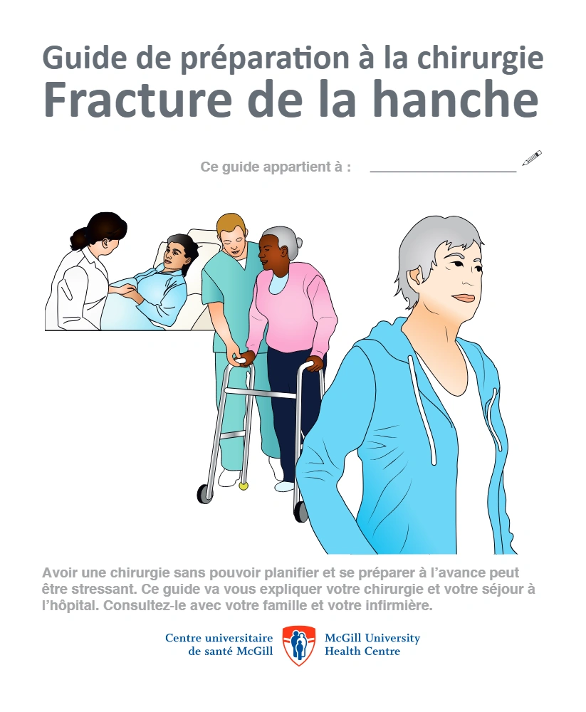 Guide de préparation à la chirurgie Fracture de la hanche