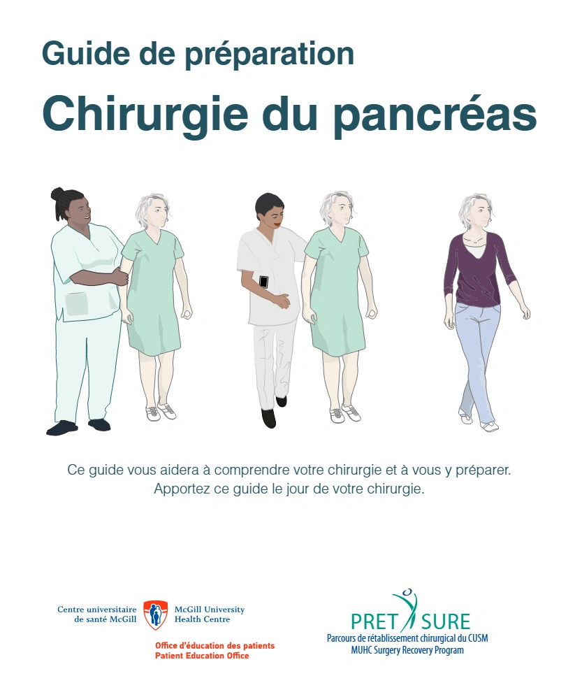 Guide de préparation Chirurgie du pancréas