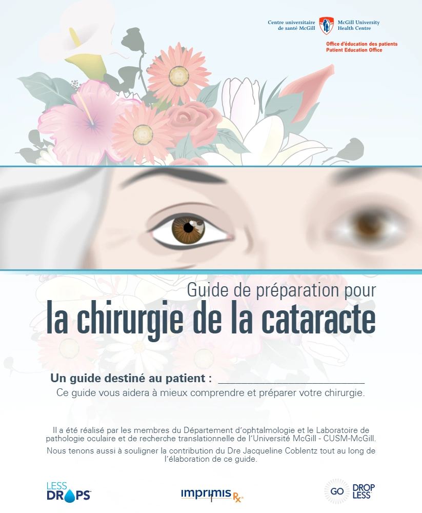 Guide de préparation pour la chirurgie de la cataracte