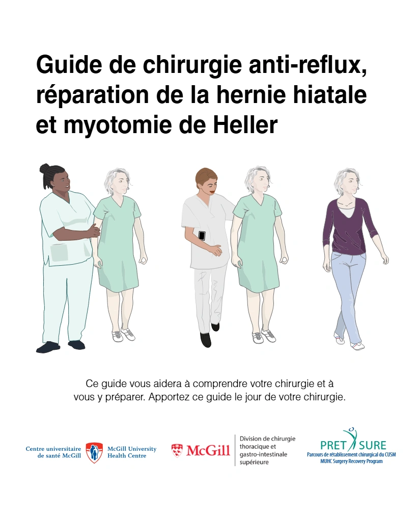 Guide de chirurgie anti-reflux, réparation de la hernie hiatale et myotomie de Heller