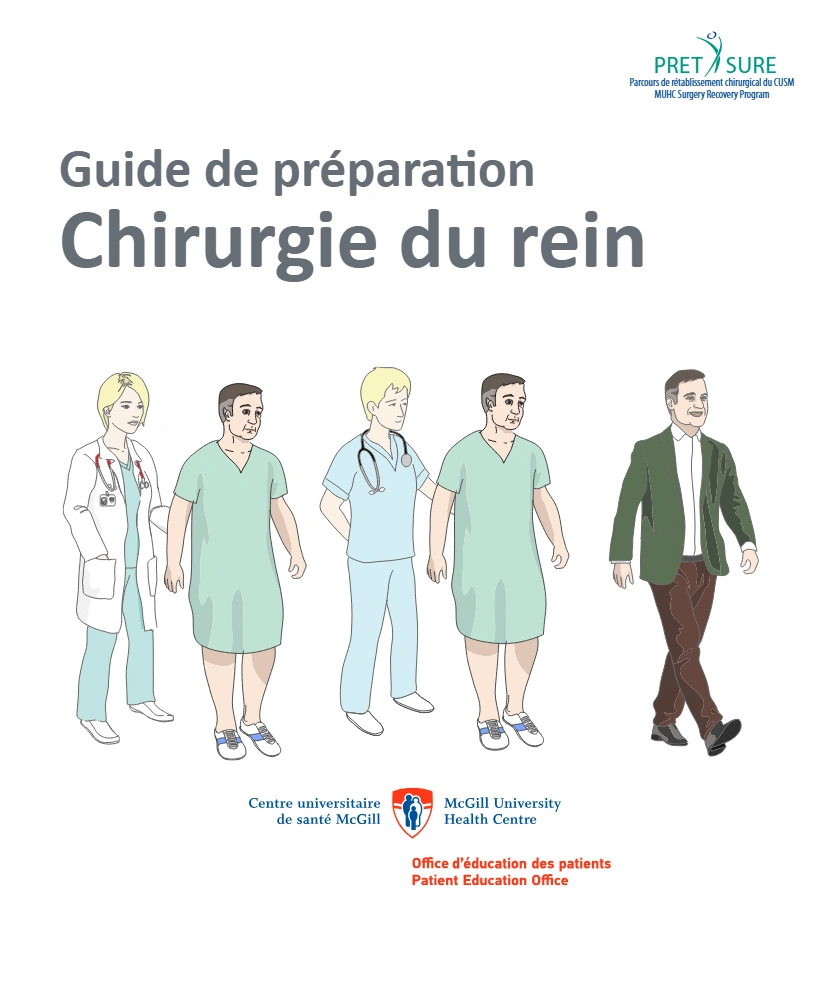 Guide de préparation Chirurgie du rein